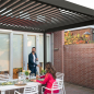 Preview: MIRADOR Pergola Anthrazit 360x360x250cm
